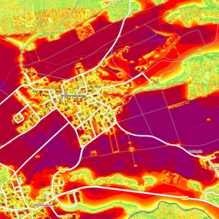 Solar Tirol Karte von Wildermieming