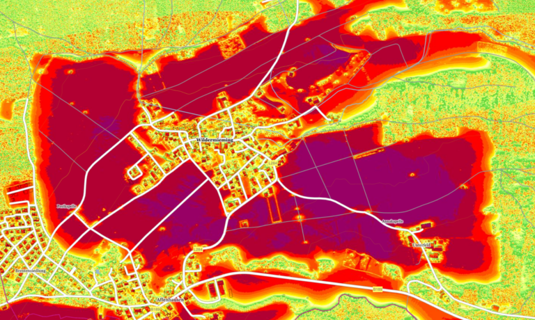 Solar Tirol Karte von Wildermieming