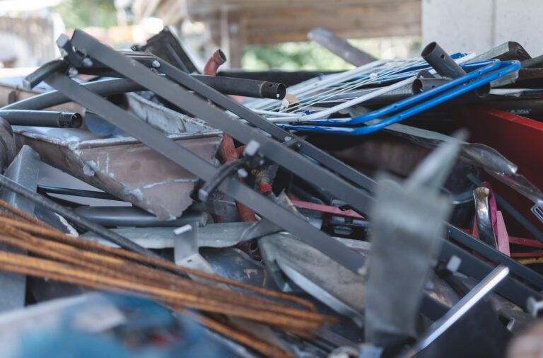 Gemeinde Wildermieming Recyclinghof - Metall, Belch