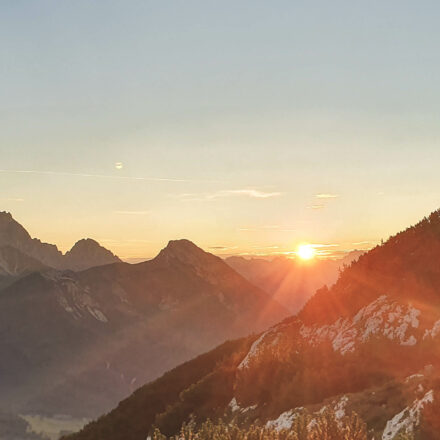 Sonnenaufgang Hohe Munde