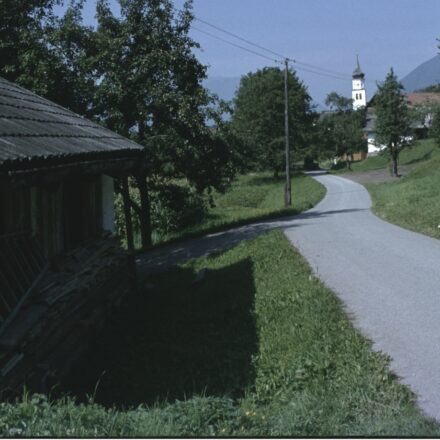 Mühlgasse Richtung Dorf