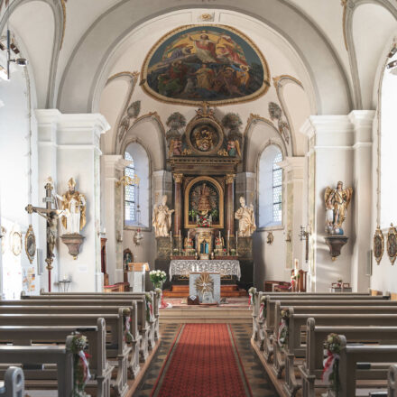 Pfarrkirche Wildermieming Innenraum