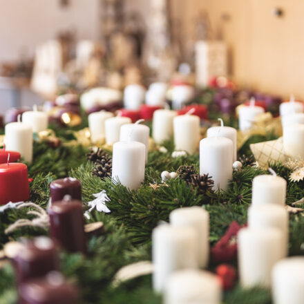 Adventbasar - Adventkränze
