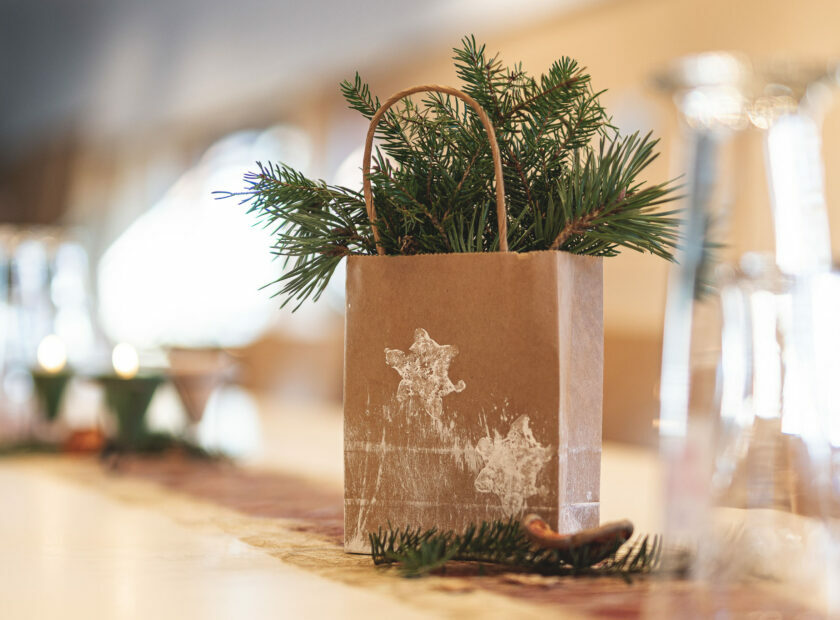 Adventbasar - Tischdeko