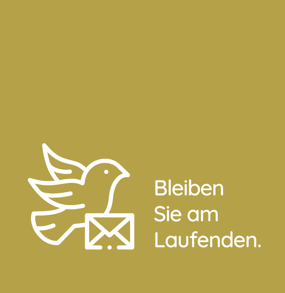 Bleiben Sie am Laufenden.