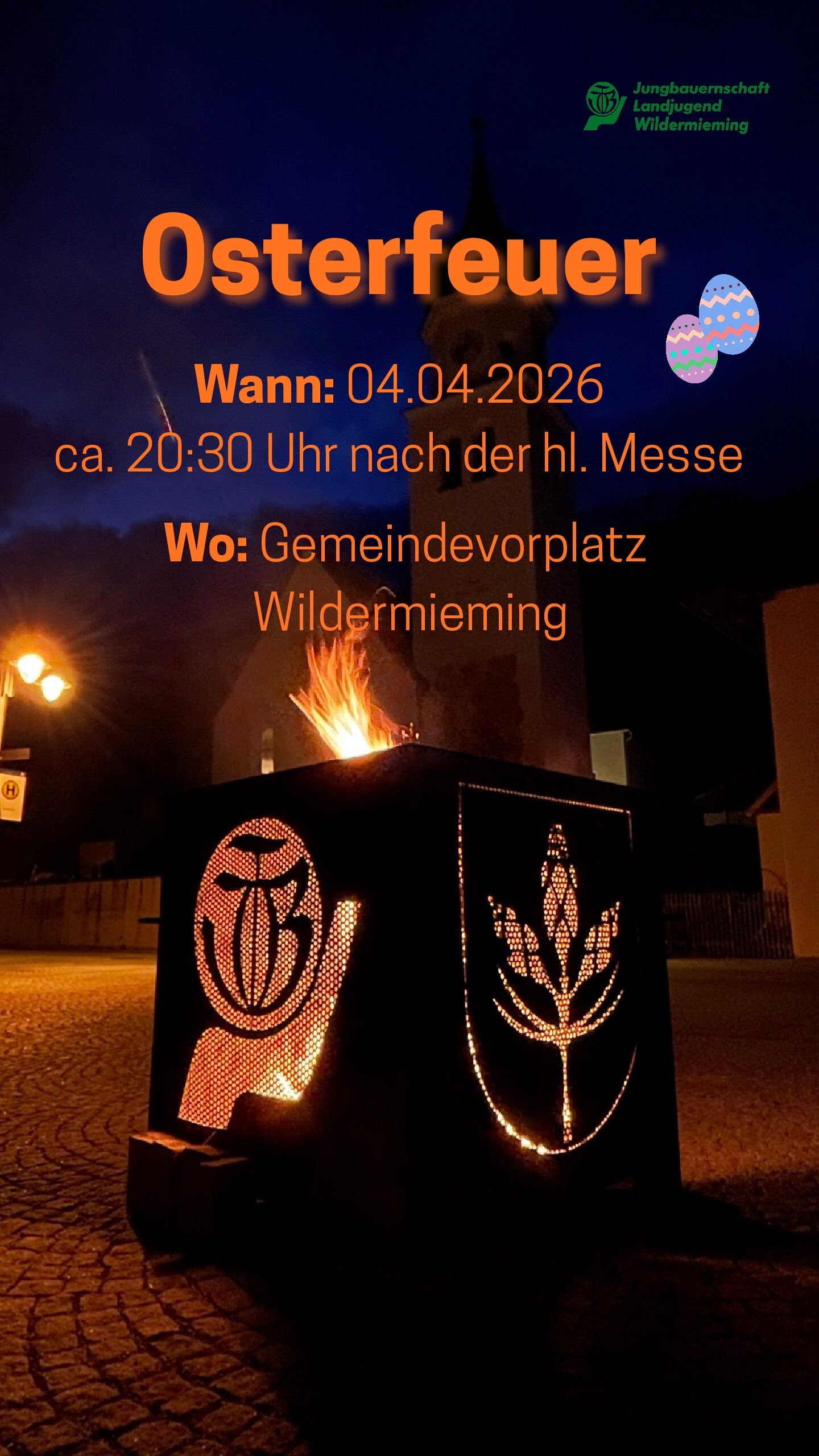 Einladung zum Osterfeuer 2026