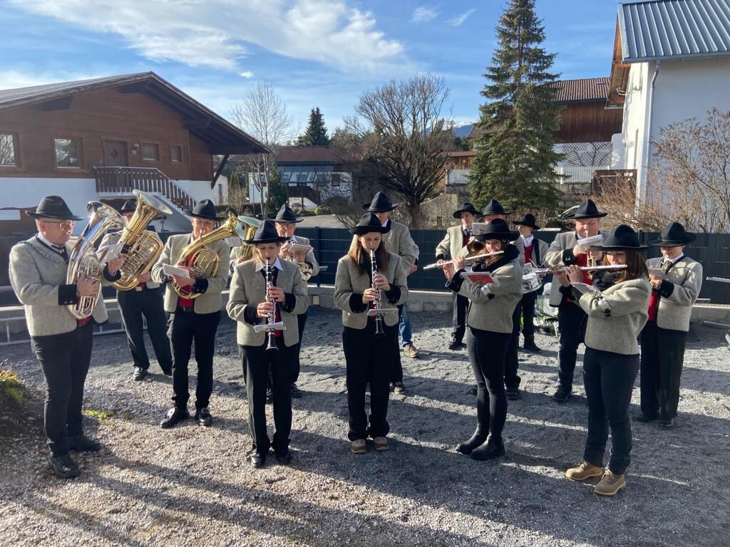 Silvesterspielen der Musikkapelle Wildermieming