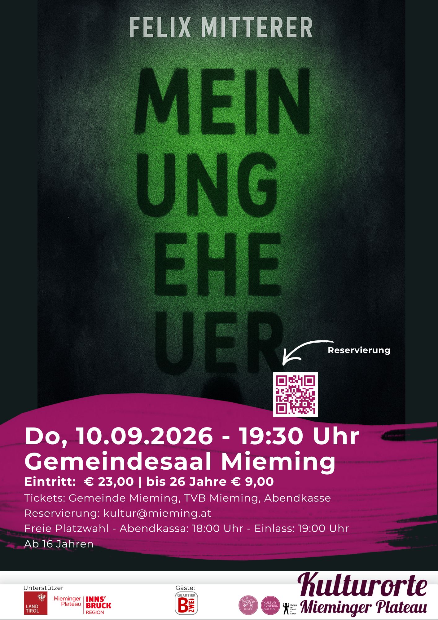 Einladung zur Veranstaltung